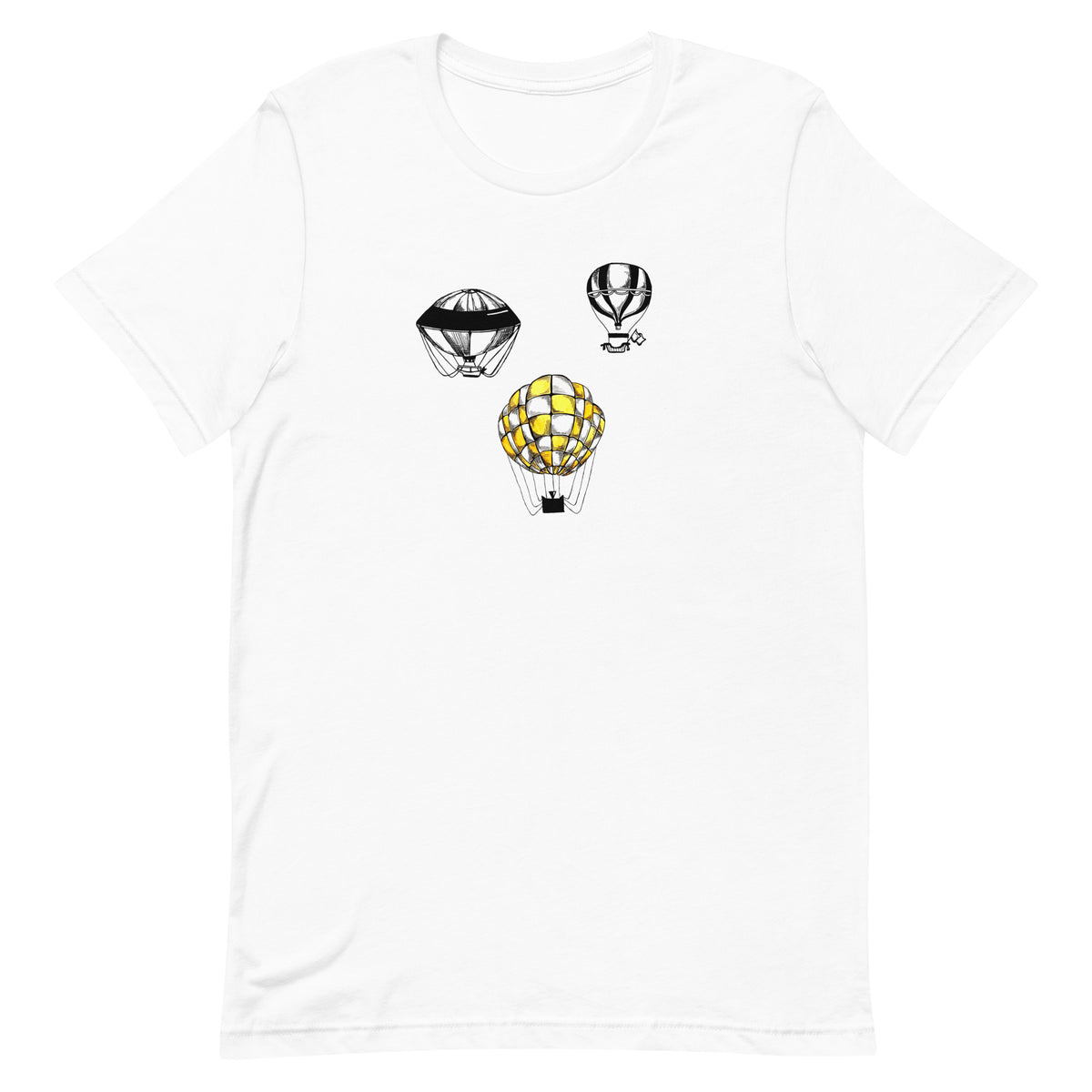 Vintage Hot Air Balloons T-Shirt – Classic Bird