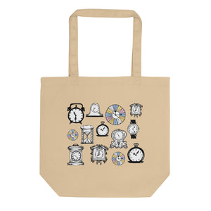 Antique Clock Tote Bag