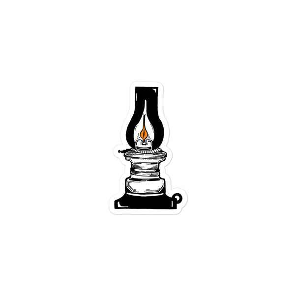 Kerosene Lamp Sticker