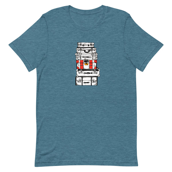 新しいスタイル Vintage Bird Classic – T-Shirt Suitcase Tシャツ(半袖+袖なし)